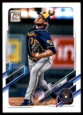 Corbin Burnes 2021 Topps #619 Brewers MLB READ FREE SHIPPING AutographDen