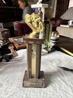Vintage Thunderbird Metal Motorcycle Club Trophy 1970’s Metal Topper