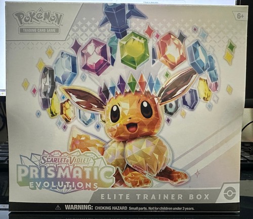 Pokemon TCG: Scarlet & Violet Prismatic Evolutions ETB Elite Trainer Box SEALED