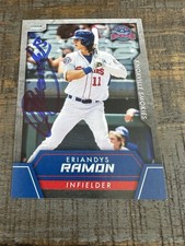 2025 Knoxville Smokies Eriandys Ramon Autograph Signed Team Card Cubs Auto