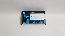 HP 728 F9J67A Cyan 130ml Genuine Ink Cartridge - 2027 Date