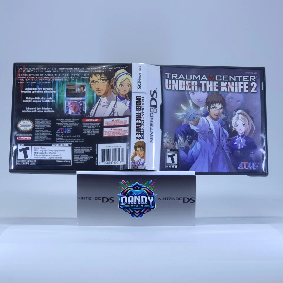 Trauma Center Under the Knife 2 CIB W/ Manual - Nintendo DS - Image 4 of 4