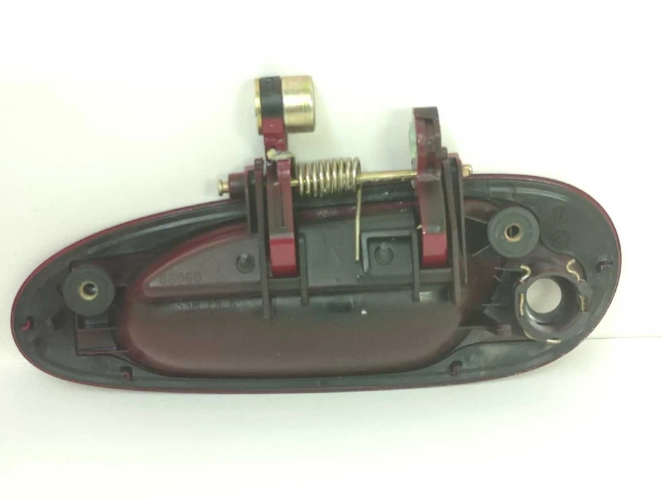 Manija de puerta exterior delantera derecha Honda 2001-2003 Acura CL roja R94 nueva original OEM Foto 4 de 4
