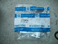 1957 Chevrolet Belair 150 210 Super Rare Nos Gm Rocker Panel Molding Clips