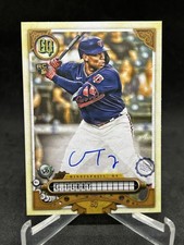 CURTIS TERRY 2022 Topps GQ Baseball #GQA-CT Rookie Auto Twins GSU Panthers