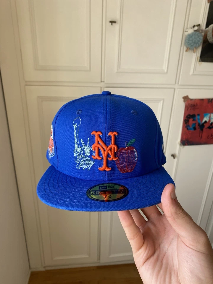 New era 59fifty cappellino blu 7 3/8 (58.7 cm) - Immagine 2 di 4