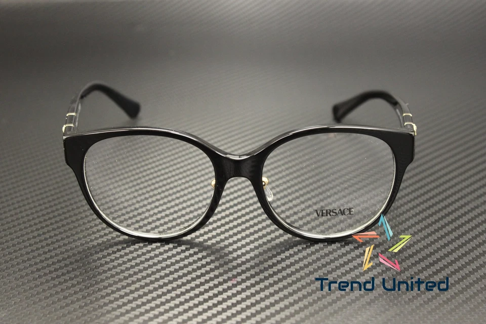 Gafas para mujer VERSACE VE3351D GB1 negras de demostración 53 mm Foto 3 de 4