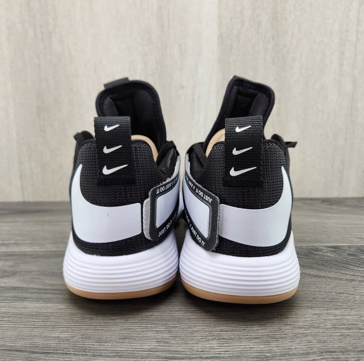 Nike React HyperSet Black White Gum Volleyball Shoes CI2955-010