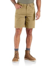 Carhartt Men's 106280 Force Relaxed Fit Short - 9 Inch - Golden Sand- 30W-New