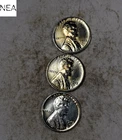 1943+1943-D+1943-S Lincoln Wheat Penny Set/Lot ~ Gem BU (toned) ~ Steel ~ ZWL62