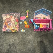 Shopkins Multicolor Plastic Dollhouse Furniture Lot w/ Dollhouse  Accessories