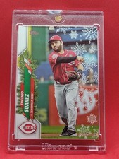 Eugenio Suarez 2020 Topps Holiday Topps Vault 1/1 Reds #HW19 w/COA 2~E