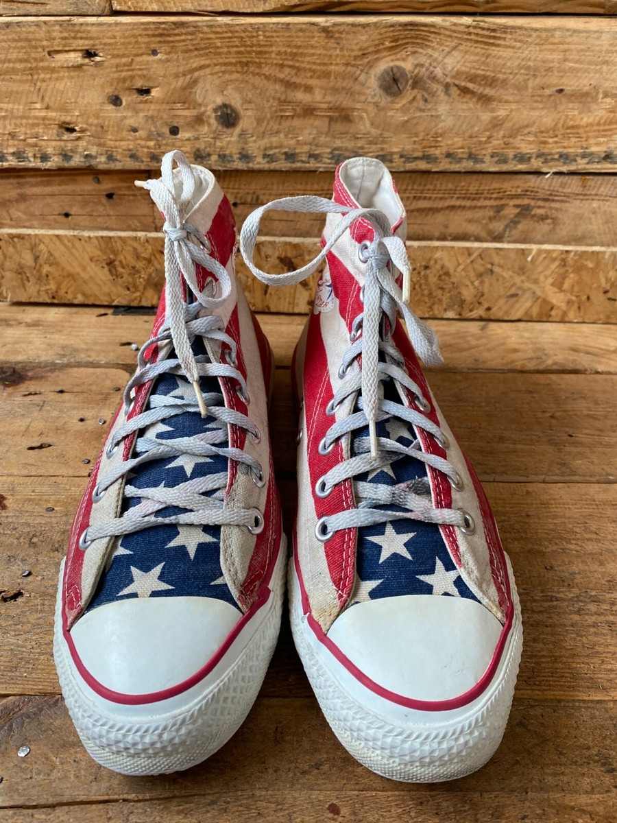 a112819 CONVERSE ALL STAR 90s ハイカット Vintage 90s Red Converse Chuck Taylor All Star Hi Top Made