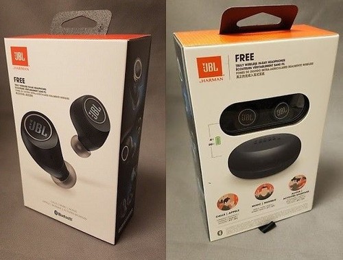 NEW JBL Free X Bluetooth Truly Wireless In-Ear Headphones (Black)  4968929026159 | eBay
