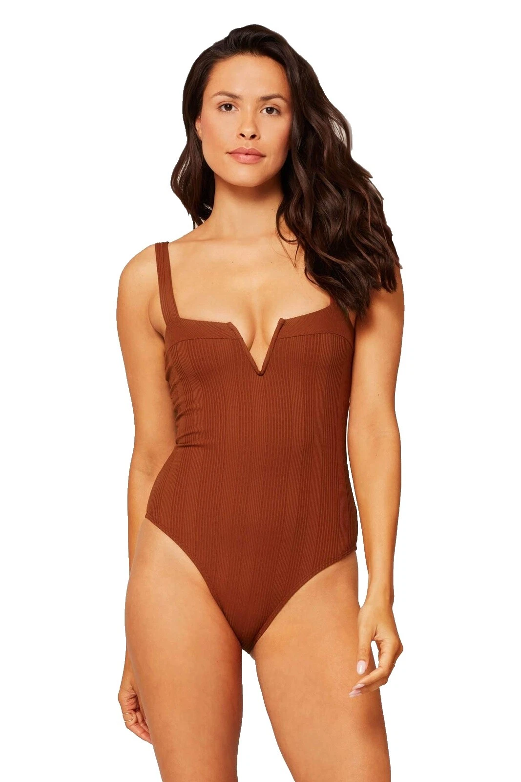 Traje de baño de una pieza Marrón para Mujeres