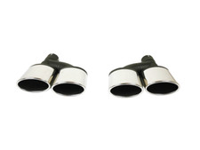 Endrohre für Mercedes E-Klasse W211 W212 Auspuffblende oval 120x80mm