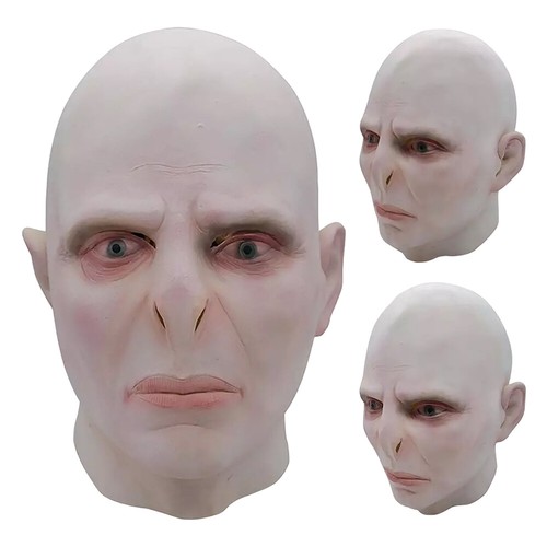 Harry Potter Lord Voldemort Maske Halloween Kopfmaske Karneval Cosplay Party new - Bild 3 von 24