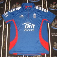England Cricket Training Jersey Shirt Adidas Top 2011 2012 Size L