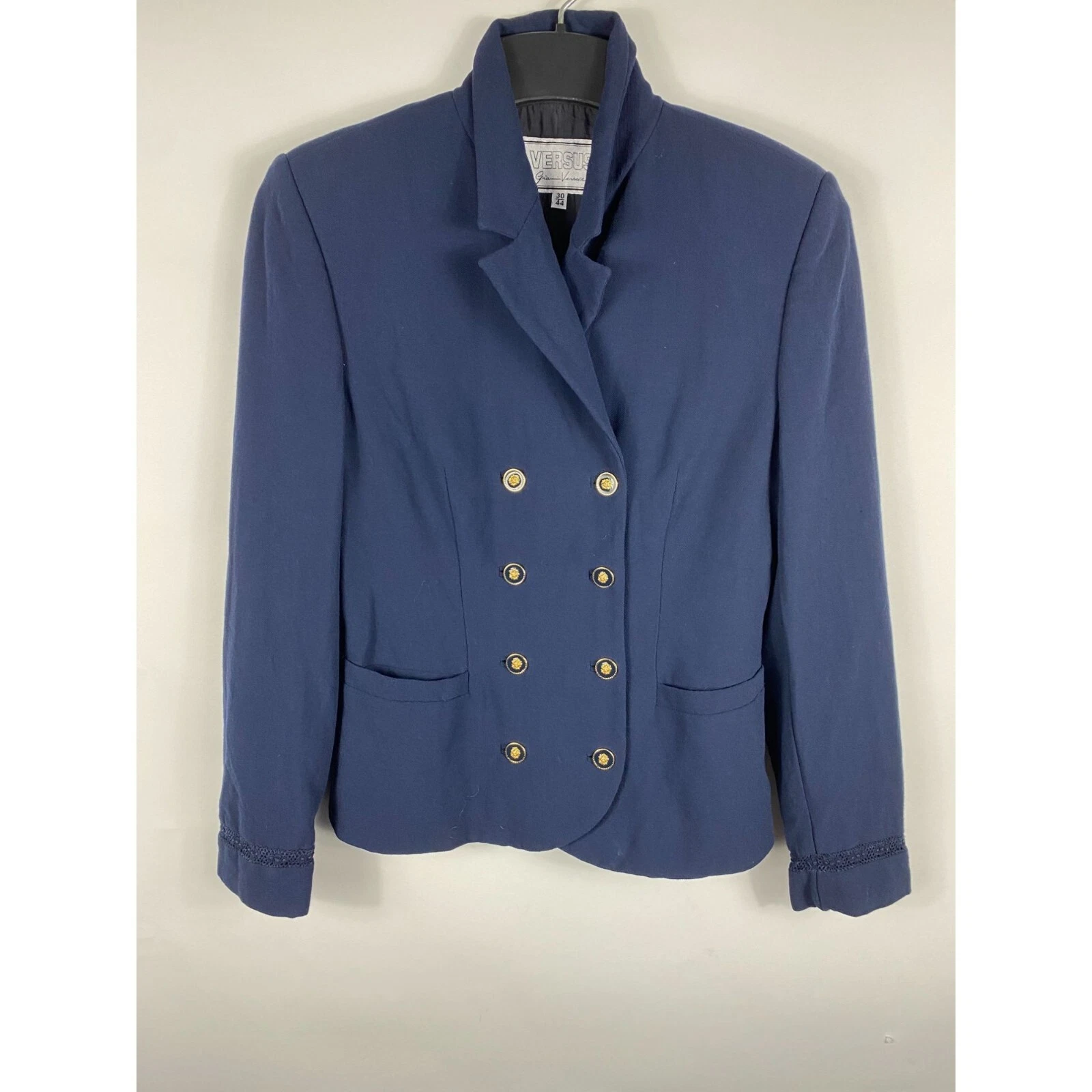 Giacca blazer doppio petto Versus Gianni Versace donna taglia 30 44 A126