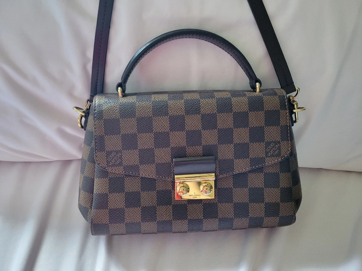 Louis Vuitton Croisette Damier Ebene Crossbody Bag