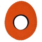 Eyecushion Pomarańczowy polar Owalny Okulary S Poduszka Poszewka Sony FX9 Arri Alexa Mini