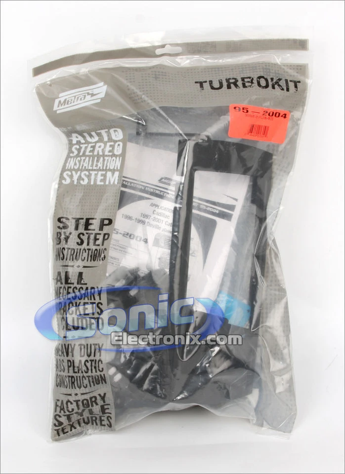 Metra 95-2004 Double DIN Install Dash Kit for 1997-01 Cadillac Catera/Deville - Image 4 of 4