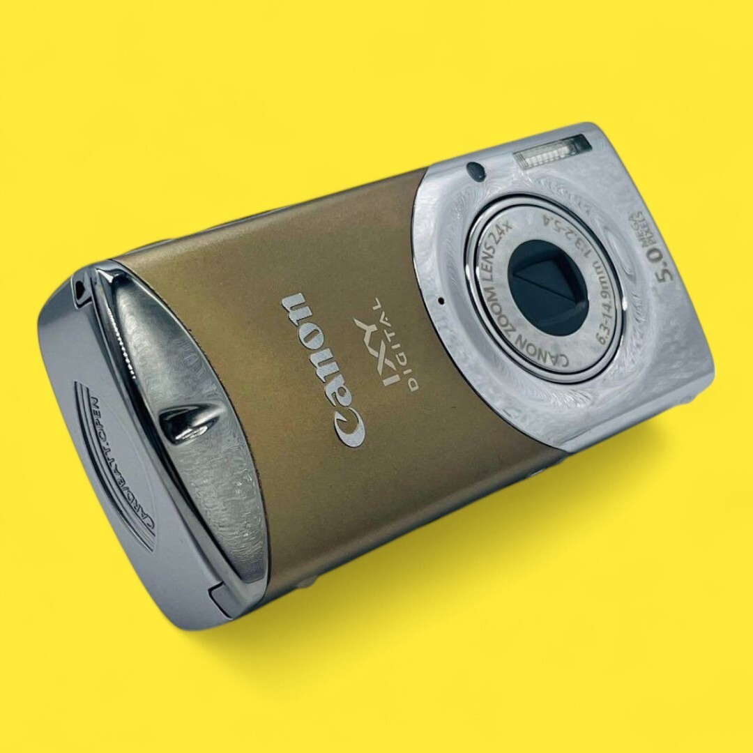 CANON IXY DIGITAL L3 Brown Compact Digital Camera Working