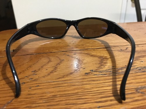 Boys Kids Black Sports Outdoor Plastic Sunglasses Silver & Multi Flames - Picture 3 of 11