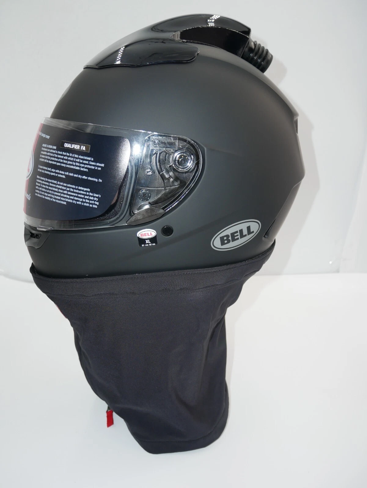 Bell Qualifier Forced Air Helmet Matte Black Size XL - 7095760 Bell Qualifier Forced Air Helmet Matte Black Size XL - 7095760