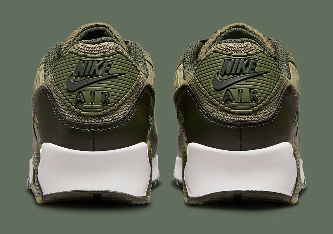 Size 9.5 - Nike Air Max 90 Olive Sequoia for sale online | eBay