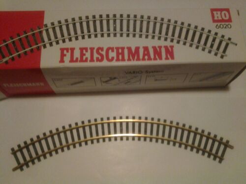 FLEISCHMANN 6020 60° R0 250mm CURVED TRACK NIB ORIGINAL BOX - Picture 1 of 1