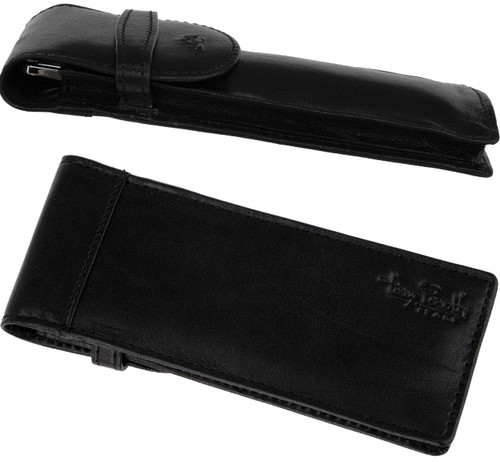 Tony Perotti Pen Case To 3 Writing Tool Ballpoint Fountain - Picture 4 of 5