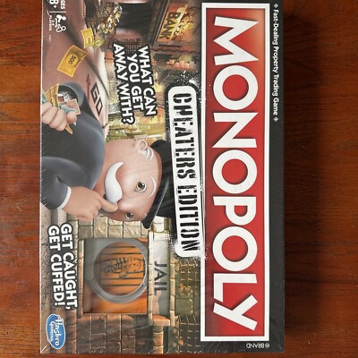 Hasbro Monopoly Game: Cheaters Edition Board Game (E1871)
