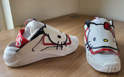 GCDS x Hello Kitty Slingback Sneaker UK Größe 6,5 Made in Italy weiß
