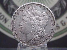 1892 "S" Morgan SILVER Dollar $1 #EC7 East Coast Coin & Collectables, Inc.