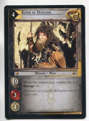 Lord Of The Rings CCG Shadows 11S77 Elder Of Dunland