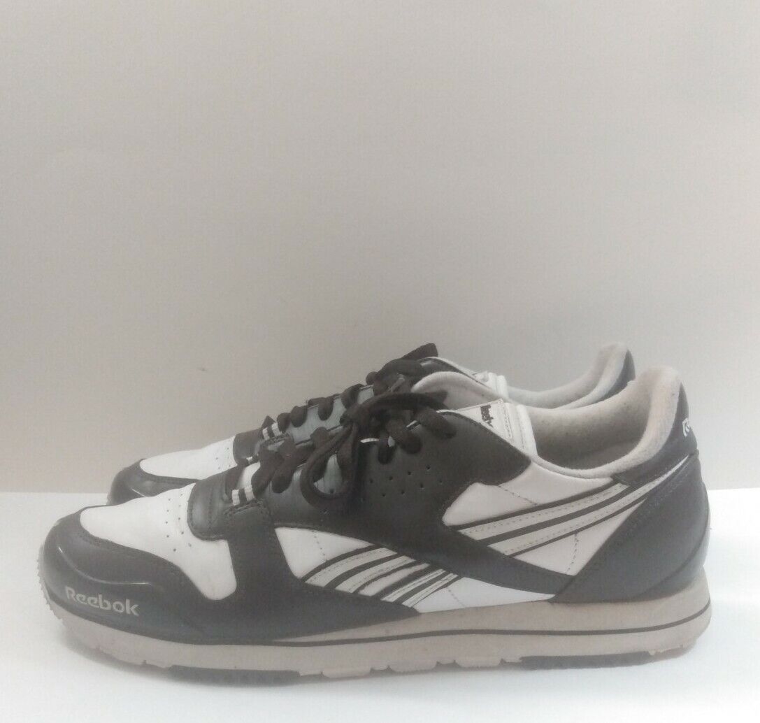 Reebok Classic Athletic Shoes Leather - White / B… - image 1