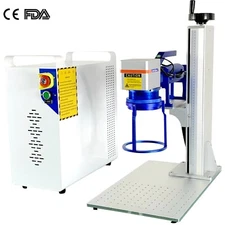 Raycus 50W Hand Held Fiber Laser Metal Marking Machine Stainless Steel Engraver