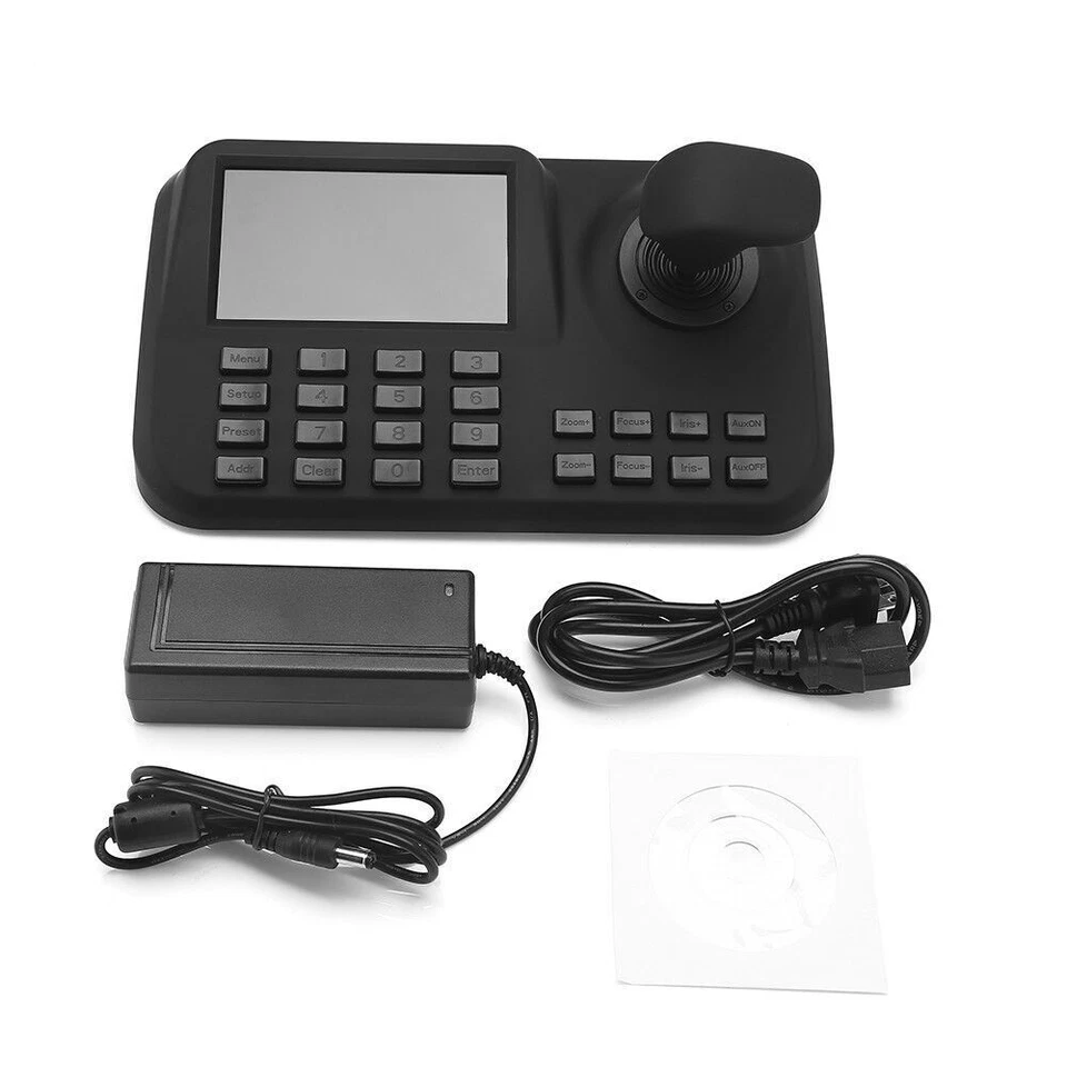 3D IP PTZ Controller CCTV PTZ Keyboard Joystick with 5 Inch  HD LCD Screen New - Image 3 of 4