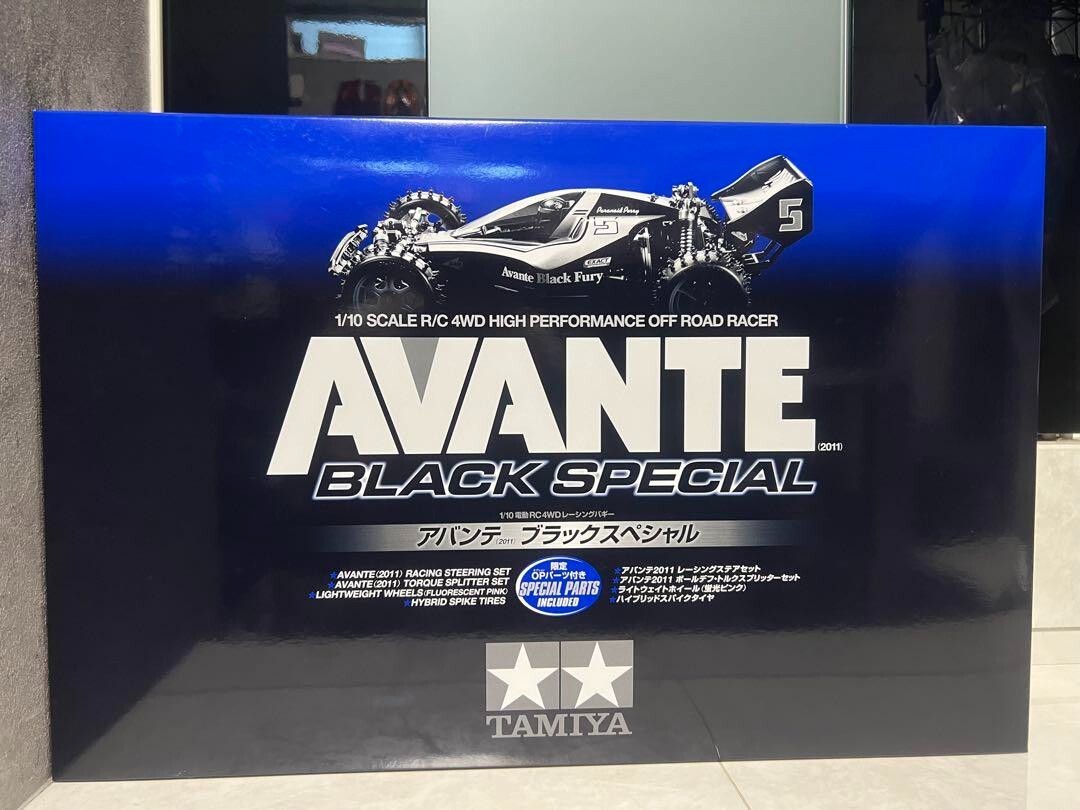 Tamiya 1/10 Avante 2011 Limited Black Special Edition Buggy Tamiya 1/10 Avante 2011 Limited Black Special Edition Buggy