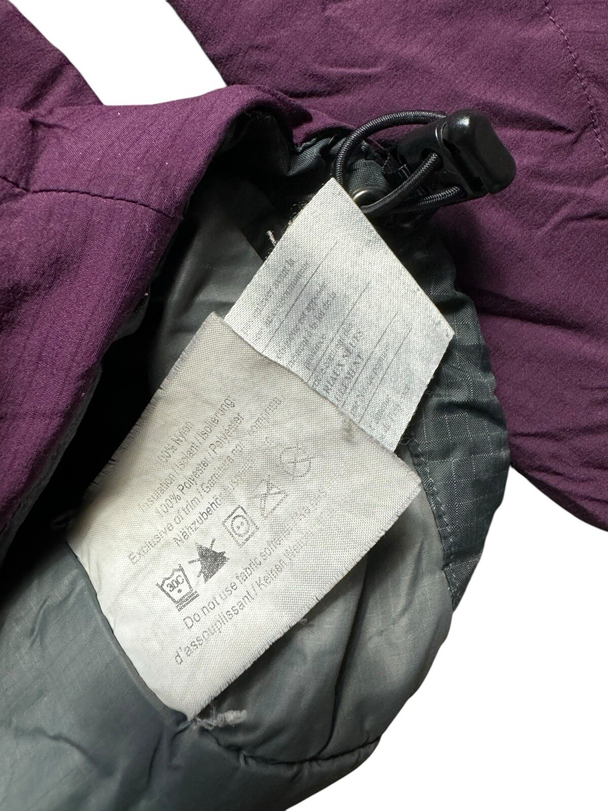 Arc’teryx Atom LT Jacket Women’s Purple S/P 4-6 VGC image 4