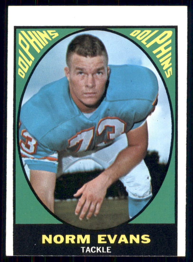 1967 Topps #85 Norm Evans