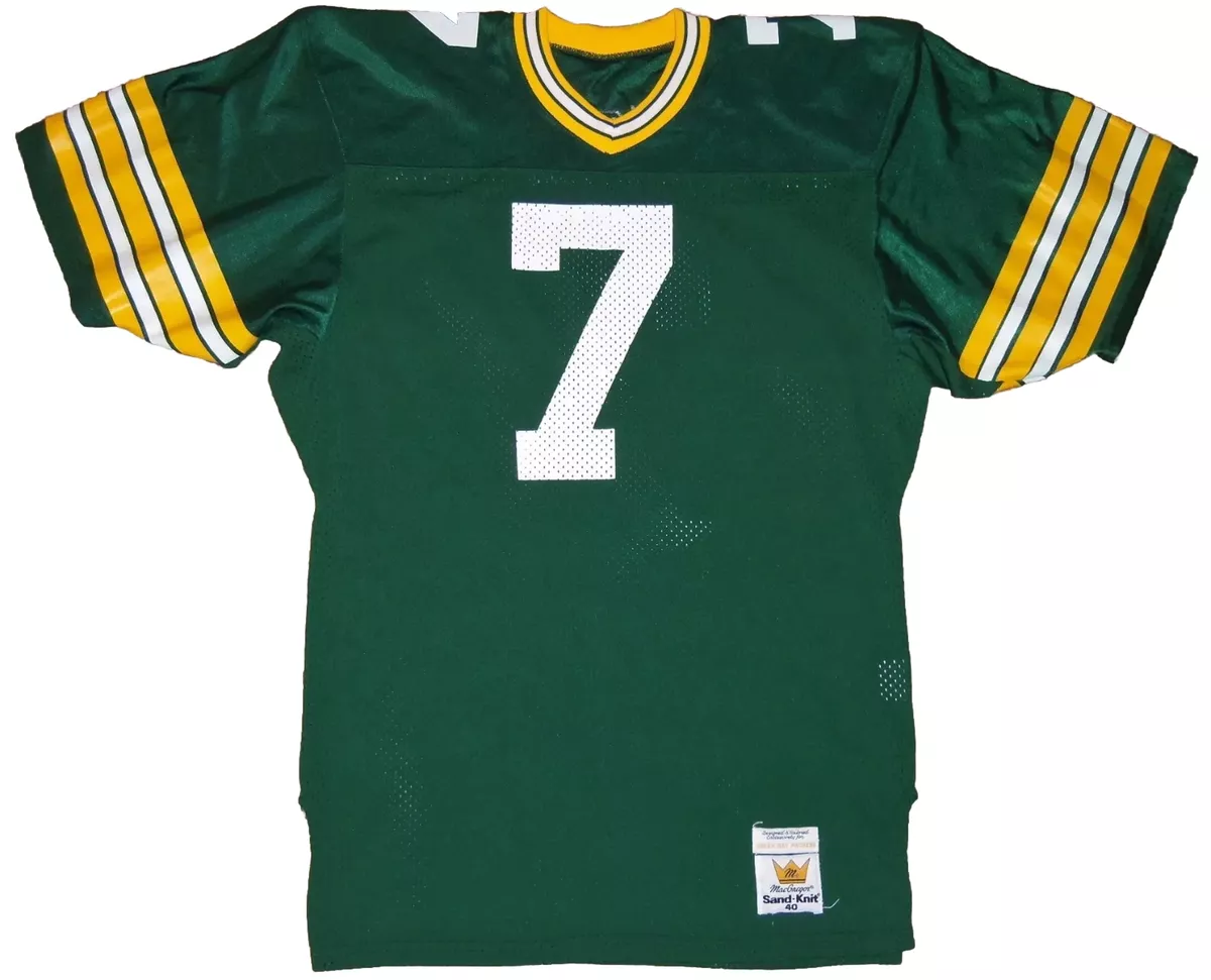 VTG AUTHENTIC 80 s DON MAJKOWSKI GREEN BAY PACKERS NFL SAND KNIT