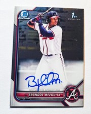 2022 Bowman Chrome Brandol Mezquita Auto #CPA-BMQ 