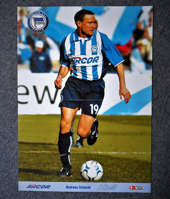 Poster Andreas Schmidt - Hertha BSC Berlin 2002/03- Größe 41 cm x 30 cm #