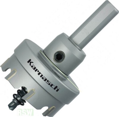 KARNASCH Hartmetall HM  Lochsäge Kreisschneider für Edelstahl Auswahl 14-130mm