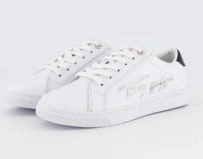 Tommy Hilfiger Women's TH Essential Signature Sneakers