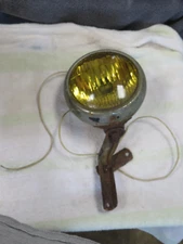VINTAGE CAR TRUCK B-L-C 5 3/4 LIGHTS W/ BRACKETS For Parts Repair Untested
