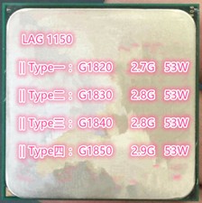 Intel Celeron G1820 G1830 G1840 G1850 LGA1150 CPU Processor