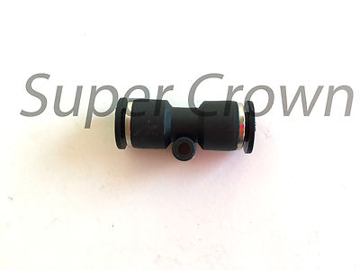 Pneumatic Union Straight Tube OD Push In To Connect Air Fitting One Touch